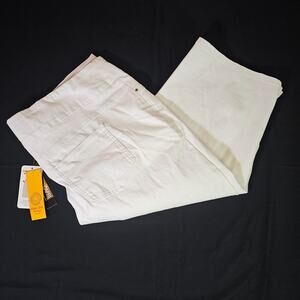 Ruby Rd Women's Capris Pants White Size 22W Pull On Stretch Plus Summer Vacation